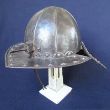 English 17th Century ‘Dutch Pot’ Helmet of English Civil War Type - Lobster Pot 9